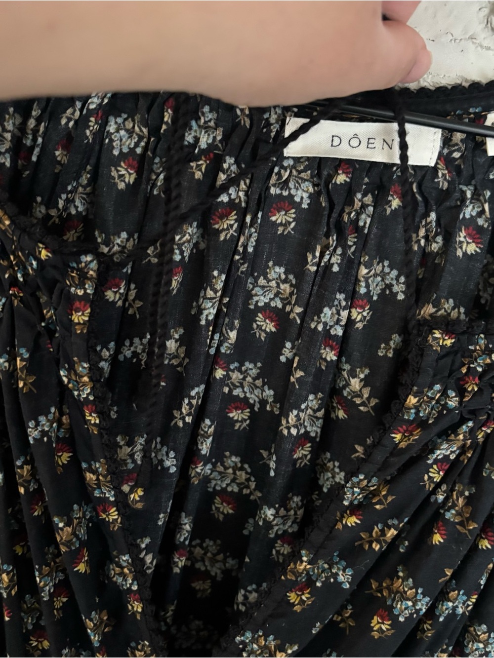 Doen Delphina Dress Delphinium Floral XL - Picture 5 of 6
